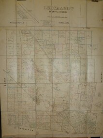 Map - JACK FLYNN COLLECTION:  LEICHARDT, 14/03/1`939