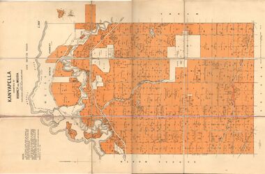Map - JACK FLYNN COLLECTION:  KANYAPELLA, 22/05/1939