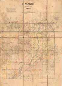 Map - JACK FLYNN COLLECTION:  HAYANMI, March 1953