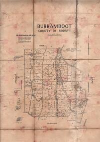 Map - JACK FLYNN COLLECTION:  BURRUMBOOT, August 1951