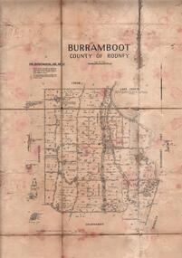 Map - JACK FLYNN COLLECTION:  BURRUMBOOT, August 1951
