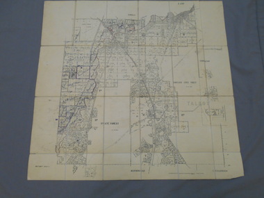 Map - JACK FLYNN COLLECTION:  BET BET SHEET 2, 17/09/1931
