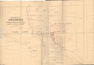 Map - JACK FLYNN COLLECTION:  TOWNSHIP OF ARCHDALE, /08/1904