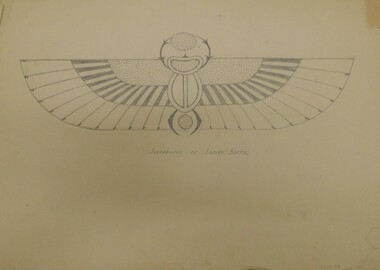 Drawing - NORMAN PENROSE COLLECTION:  BORDER DESIGNS, 30/6/26 on one drawing