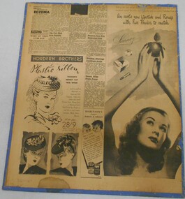 Newspaper - NORMAN PENROSE COLLECTION:  WOMEN'S HATS