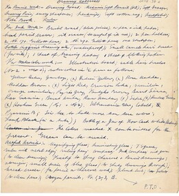Document - NORMAN PENROSE COLLECTION:  DRAWING MATERIALS