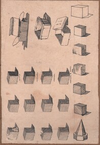 Document - NORMAN PENROSE COLLECTION:  PEN DRAWING EXAMPLES