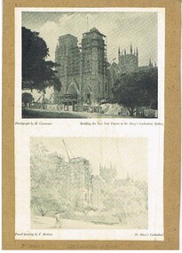 Magazine - NORMAN PENROSE COLLECTION:  ST MARY'S CATHEDRAL, SYDNEY