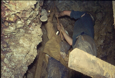 Slide - ALBERT RICHARDSON COLLECTION: MEN UNDERGROUND