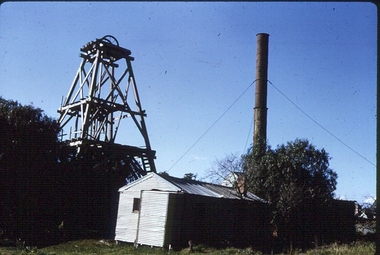 Slide - ALBERT RICHARDSON COLLECTION: HUSTLERS POPPET HEAD AND CHIMNEY STACK