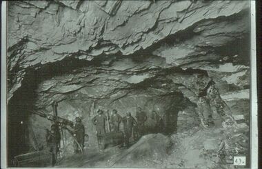 Slide - ALBERT RICHARDSON COLLECTION: CENTRAL DEBORAH GOLD MINE, UNDERGROUND WORKINGS