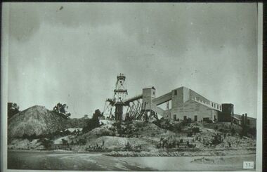 Slide - ALBERT RICHARDSON COLLECTION: CENTRAL NELL GWYNNE GOLD MINE, WEST BENDIGO