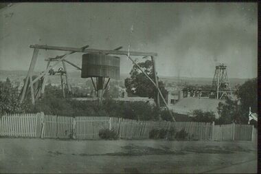 Slide - ALBERT RICHARDSON COLLECTION: EADIE'S WHIM, CENTRAL BLUE MINE 1910