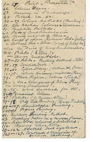 Document - NORMAN PENROSE COLLECTION: ART NOTES, 10 May
