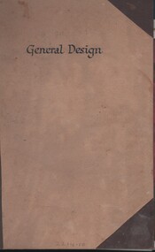 Document - NORMAN PENROSE COLLECTION: GENERAL DESIGN NOTES