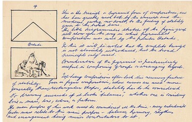 Document - NORMAN PENROSE COLLECTION:  NOTES ON ART