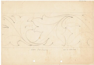 Document - NORMAN PENROSE COLLECTION:  DRAWINGS & NOTES