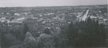 Photograph - VAL DENSWORTH COLLECTION: BENDIGO CITY VIEWS, 1950's