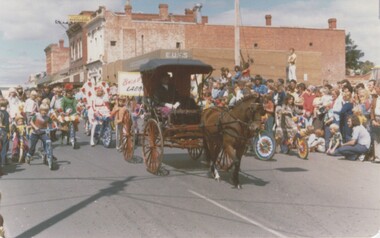 Photograph - VAL DENSWORTH COLLECTION:PHOTOGRAPH EAGLEHAWK  DAHLIA  AND ARTS  PROCESSION, April 1979