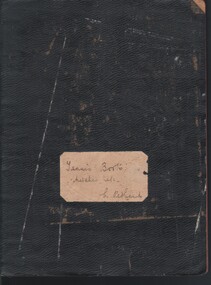 Document - R A RANKIN COLLECTION: GOLDEN SQUARE METHODIST TENNIS CLUB, 1906 - 1915