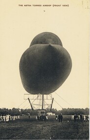 Postcard - BASIL WATSON COLLECTION: POSTCARD:  AIRSHIP (ASTRA TORRES), ca. 1914