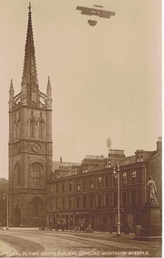 Postcard - BASIL WATSON COLLECTION: POSTCARD - ROYAL FLYING CORPS, MONTROSE STEEPLE, ca. 1914