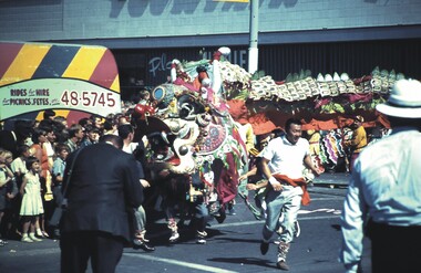 Slide - VAL DENSWORTH COLLECTION: BENDIGO EASTER FAIR, 1967