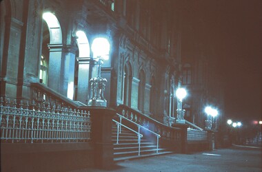Slide - VAL DENSWORTH COLLECTION: BENDIGO AT NIGHT, June 1969