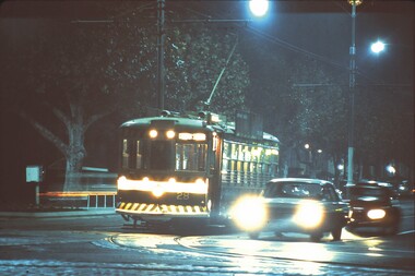 Slide - VAL DENSWORTH COLLECTION: BENDIGO AT NIGHT, June 1969