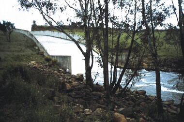 Slide - VAL DENSWORTH COLLECTION: EPPALOCK SPILLWAY, Oct 1988