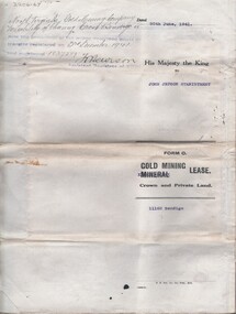 Document - MCCOLL, RANKIN AND STANISTREET COLLECTION: NORTH VIRGINIA GMC N L - TITLE DEED, 20/6/1941