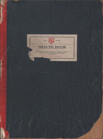 Document - MCCOLL, RANKIN AND STANISTREET COLLECTION: CENTRAL NELL GWYNNE GMC N L - MINUTE BOOK, 1932 - 1938