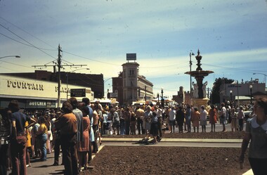 Slide - BENDIGO TRAMS, Dec 1972