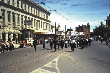 Slide - BENDIGO TRAMS, Dec 1972