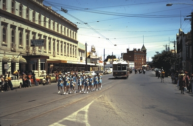 Slide - BENDIGO TRAMS, Dec 1972