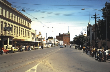 Slide - BENDIGO TRAMS, Dec1972