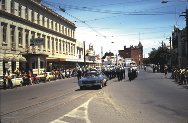 Slide - BENDIGO TRAMS, Dec 1972