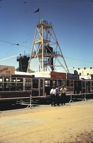 Slide - BENDIGO TRAMS, Dec 1972