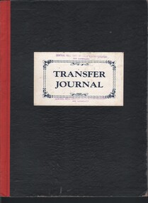 Document - MCCOLL, RANKIN AND STANISTREET COLLECTION: CENTRAL NELL GWYNNE GMC N L - TRANSFER JOURNAL, 1940 - 1941