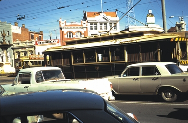 Slide - BENDIGO TRAMS, Oct 1970