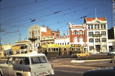 Slide - BENDIGO TRAMS, Oct 1970
