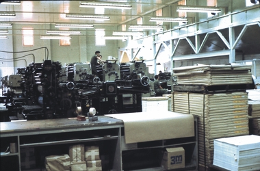 Slide - AHQ,SURVEY REGT, FORTUNA,BENDIGO, April 1970