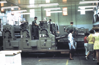 Slide - AHQ,SURVEY REGT, FORTUNA,BENDIGO, April 1970