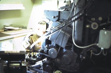 Slide - AHQ,SURVEY REGT, FORTUNA,BENDIGO, April 1970