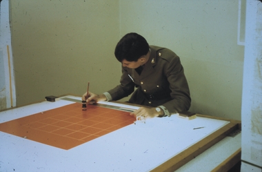Slide - AHQ,SURVEY REGT, FORTUNA,BENDIGO, April 1970