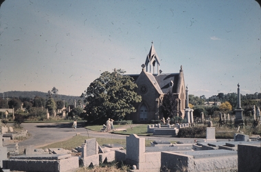 Slide - BENDIGO BUILDINGS & SCENERY, Nov 1960