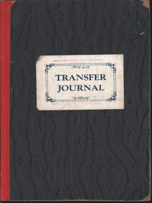 Document - MCCOLL, RANKIN AND STANISTREET COLLECTION: CENTRAL NELL GWYNNE GOLD MINING CO N L - SHARE TRANSFER JOURNAL, 1937 - 1940