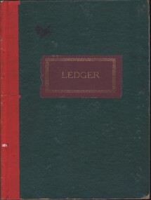 Document - MCCOLL, RANKIN AND STANISTREET COLLECTION: CENTRAL NELL GWYNNE GOLD MINING COY - LEDGER, 1932 - 1940