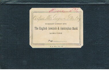 Document - MCCOLL, RANKIN AND STANISTREET COLLECTION: CENTRAL NELL GWYNNE GMC N L - PASS BOOK, 12 Aug 1940 -16 Feb 1941