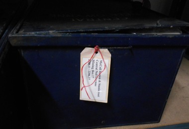 Archive - MCCOLL, RANKIN AND STANISTREET COLLECTION: CENTRAL NELL GWYNNE GOLD MINING COMPANY N/L - MINING BOX, 1930 - 1940's